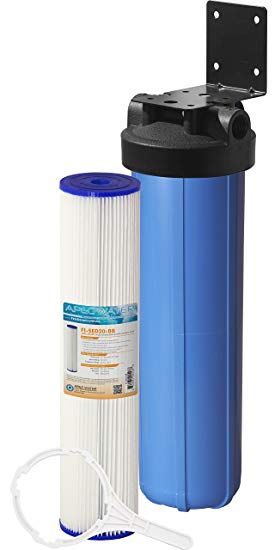 APEC Water Systems CB1-SED20-BB Whole House Sediment Water Filter 20" Big Blue Home Filtration System