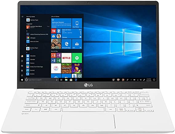 LG gram 14” Ultra-Light Laptop with Intel® Core™ i5 Intel® Iris® Plus Graphics in White