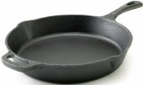 T-fal E83407 Pre-Seasoned Nonstick Durable Cast Iron Skillet  Fry pan Cookware 12-Inch Black