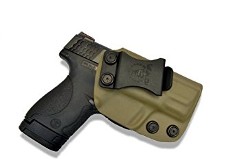 S&W M&P Shield 9/40 IWB Holster Veteran Owned Company - Made in USA - Made from Boltaron - Inside Waistband Concealed Carry Holster