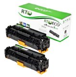 RT  HP CE410X  305X Compatible Toner Cartridge 2-Pack for LaserJet Pro 300 and 400 MFP M375 M451 M475 Series Printers