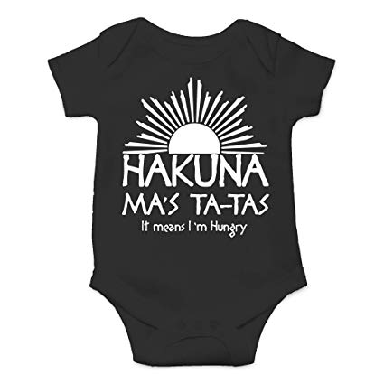 CBTwear Hakuna Ma's Ta-Tas - Toddler Parody Funny Romper Cute Novelty Infant One-Piece Baby Bodysuit