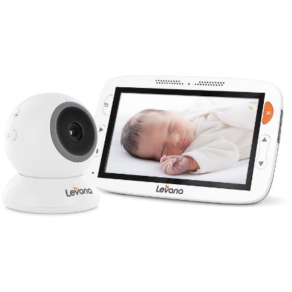 Levana Alexa LCD Baby Monitor, 5 Inch