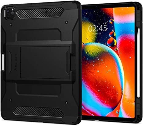 Spigen Tough Armor Pro Designed for iPad Pro 11 Case (2020/2018) - Black