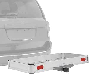 Folding Aluminum Tray Premium Cargo Carrier - 50"