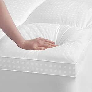 BaliChun Mattress Topper King Thick Mattress Pad 400TC Cotton Top Cooling Pillow top Mattress Cover 8-21" Deep Pocket Fitted Mattress Protector (78x80 Inches, White)