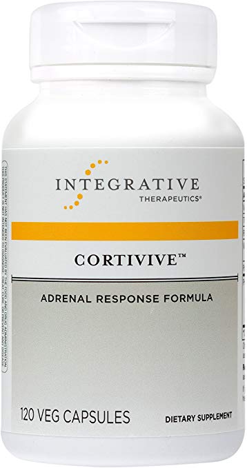 Integrative Therapeutics - Cortivive - Vegetarian Adrenal Response Formula - 120 Capsules