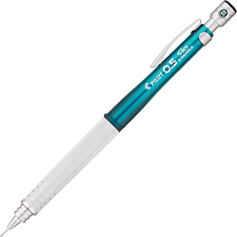 Pilot Mechanical Pencil S10, Transparent Green Body, 0.5mm Lead (HPS-1SR-TG5)