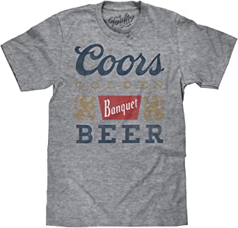 Tee Luv Coors Banquet Beer T-Shirt - Retro Coors Beer Shirt
