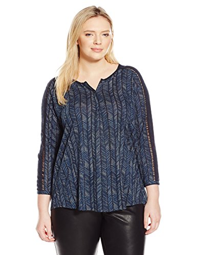 Lucky Brand Women's Modern Herringbone Shirt