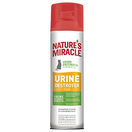 Nature's Miracle Nm Cat Urine Destroyer Foam, 6/17.5 oz