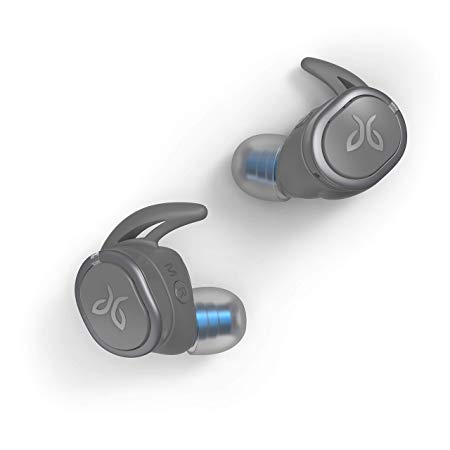 Jaybird Run XT Wireless Headphones (Waterproof, Aerodynamic Design, Compatible with Siri and Google Assistant, Rechargeable Battery), Storm Gray