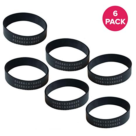 Think Crucial 6 Replacements for Oreck XL Drive Belts, Compatible with Part # 030-0604 & XL010-0604