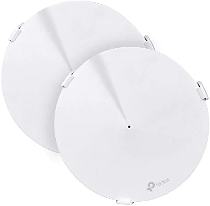 Wall Mount Holder for TP-Link Deco M9 Plus Whole Home Mesh WiFi System, Sturdy Wall Mount Bracket Ceiling for TP-Link Home WiFi by Koroao (2-Pack)