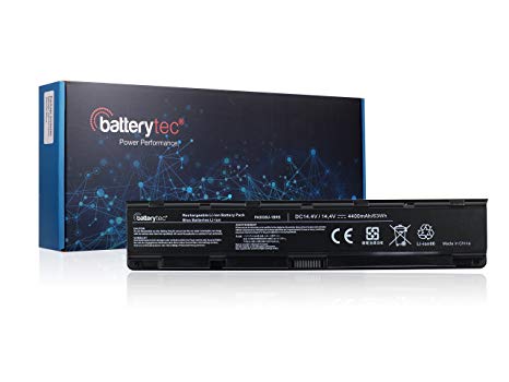 Batterytec Laptop Battery for TOSHIBA PA5036U-1BRS, PABAS264, Toshiba Qosmio X70 X75 X77 X870 X875. [14.4V 4400mAh, 12 Months Warranty]