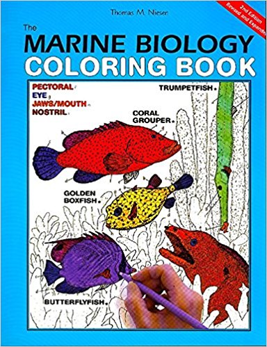 The Marine Biology Coloring Book, Second Edition