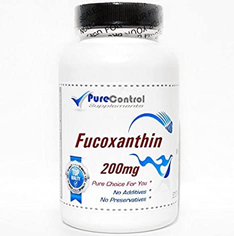 Fucoxanthin 200mg // 100 Capsules // Pure // by PureControl Supplements