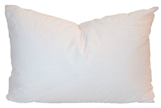 Pillowflex Synthetic Down Pillow Inserts for Shams Aka Faux / Alternative (20 Inch by 36 Inch)