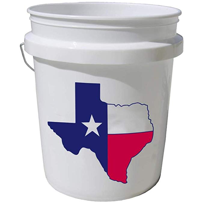 Encore Plastics 5-Gallon Commercial Food Grade Bucket FDA approved Pail Used for Paints Coatings Varnishes Water Sealants Concrete Patching Compounds Asphalt Coatings Detergents Soaps