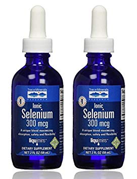 Trace Minerals Liquid Ionic Selenium, 2-Ounce (2 Bottle Pack)