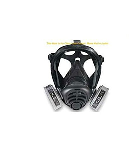 Survivair 702028 Opti-Fit APR Respirator Clear Lens Cover 25 Pack