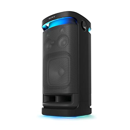 Sony SRS-XV900 X-Series Wireless Portable-Bluetooth Party-Speaker with 25 Hour-Battery, Built in Handle and Wheels (Omni Directional Sound and Light, USB, Bluetooth Connectivity)