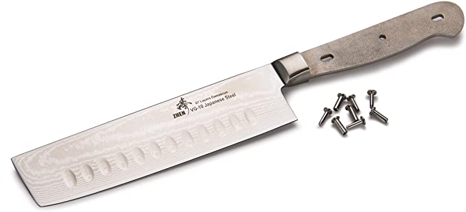 Woodworking Project Kit for Zhen Nakiri Knife Blade Blank 6-5/8" L x 5/64" T