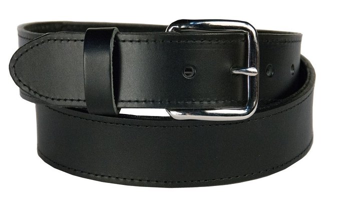 Men’s Money Top Grain leather Belt, easy to change buckle,1.5" wide, Made in USA