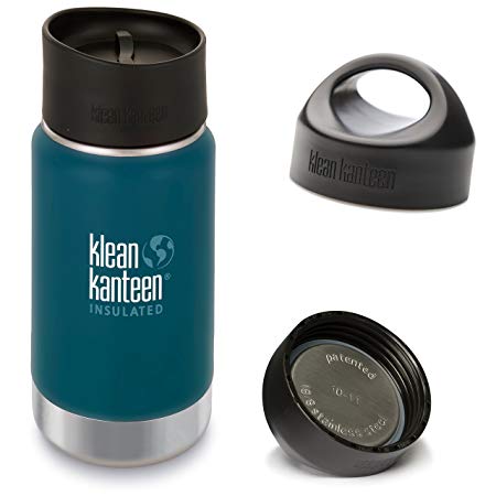 Klean Kanteen Wide Mouth Water Bottle with Loop Cap