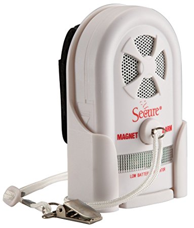 Secure Patient Monitoring Magnet Pull Cord Alarm for Falls Management and Wandering Prevention - Batteries Included