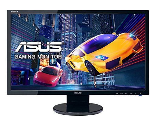 Asus VE248HR 24-Inch LED Monitor (16:9, 250 cd/m2, 1920 x 1080, 1 ms, HDMI/VGA/DVI-D)