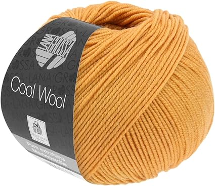 Lana Grossa Cool Wool Big, 2083 Dahlia Yellow Yarn