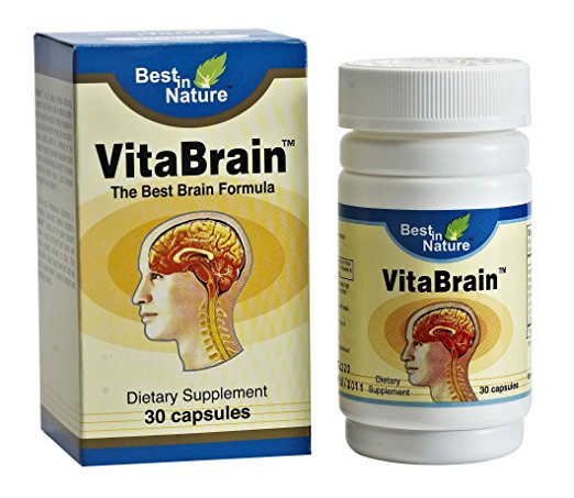 Natural Brain Health Formula -- VitaBrain