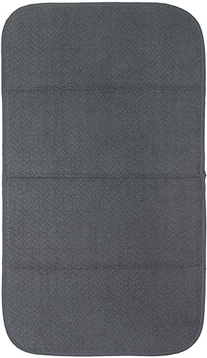 All-Clad Textiles Reversible Fast-Drying Mat, 16-Inch x 28-Inch, Pewter