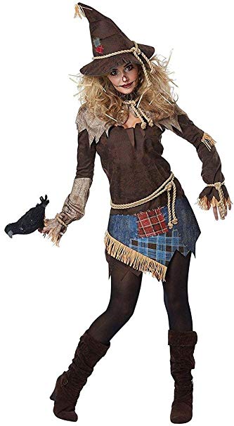 Creepy Scarecrow Womens Costume