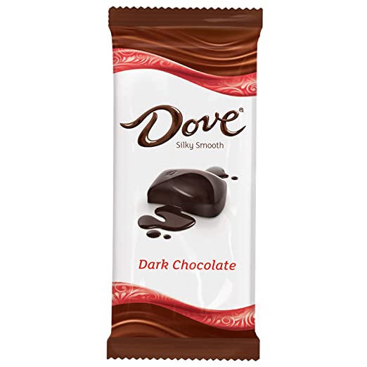 DOVE Dark Chocolate Bar, 3.30-Ounce Bar