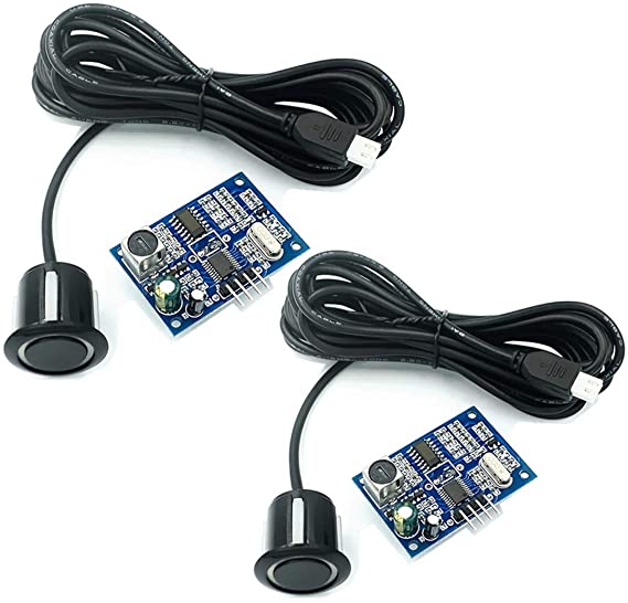 N / A 2pcs JSN-SR04T Integrated Ultrasonic Module Distance Measuring Transducer Sensor Waterproof Compatible with Arduino Raspberry Pi