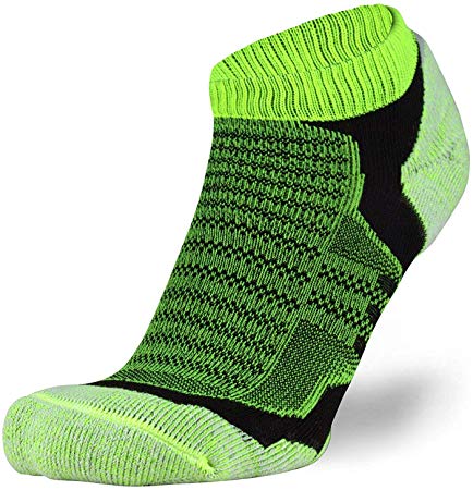 Pure Athlete Merino Wool Socks Men, Women – Low Cut Cushioned Athletic Running Sock, Moisture Wicking