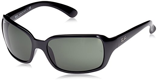 Ray-Ban RB4068 601 60-17 Sunglasses, Green Classic
