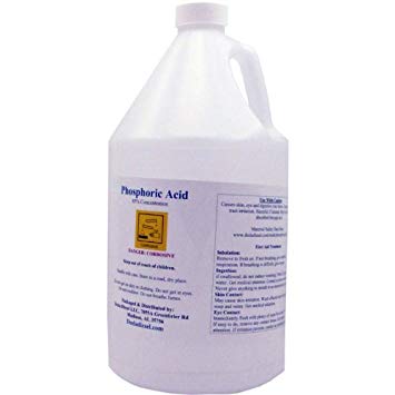 1 Gallon 85% Food Grade Phosphoric Acid Rust Remover Clean Etch Metal