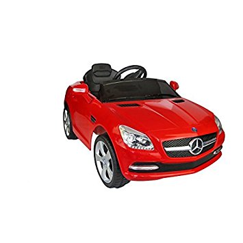 Mercedes Benz SLK Class 6V Kids Electric Ride-On Car with MP3 and Remote Control - Red