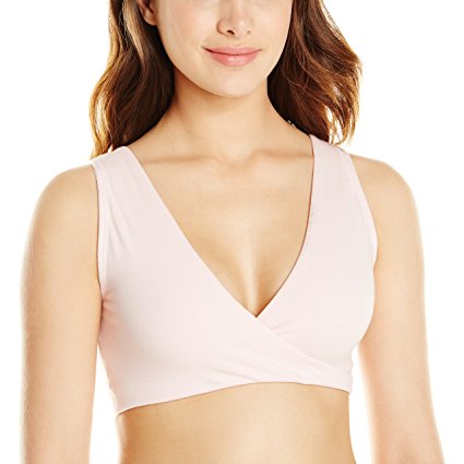 Lamaze Cotton Spandex Sleep Bra for Nursing and Maternity