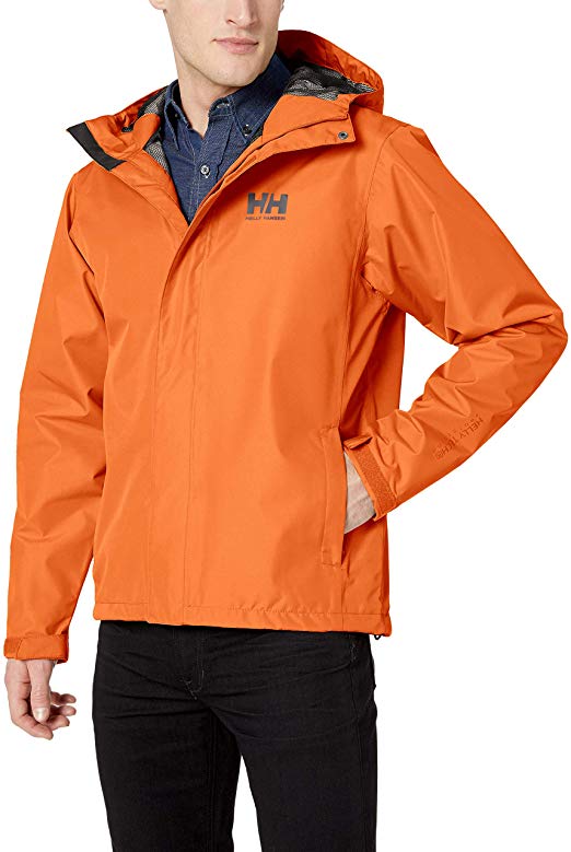 Helly Hansen Seven J Waterproof Windproof Breathable Rain Coat Jacket