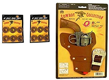 Cowboy Collection Big Tex Cap Pistol and Holster Set for Kids Plus 288 shots