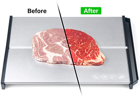 Professional Quick Food Defrosting Tray Meat Defrosting Tray, Frozen Food Thawing Plate Defrost Meat/Frozen Food Quickly