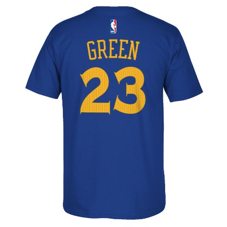 Draymond Green Golden State Warriors NBA MENS Blue Name & Number T-Shirt