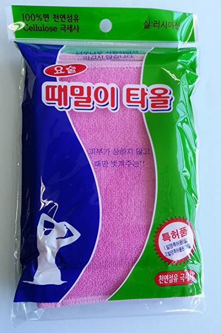 Magic Korean Beauty Towel Body Back Scrub By Jungjun Industry 정준산업 요술때밀이타올