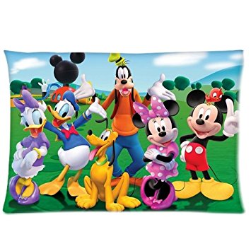 Mickey Mouse Club House Cartoon Pillowcases 20x30 Inch