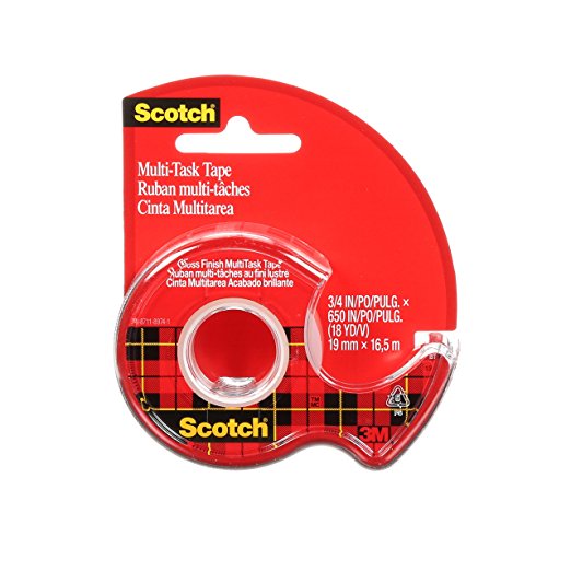 Scotch MultiTask Tape, 3/4 x 650 Inches (25)