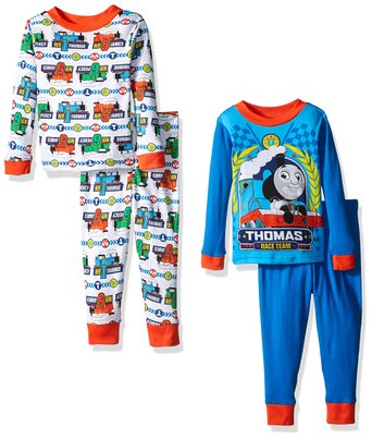Thomas the Train Toddler Boys' Icon 4-Piece Pajama Set